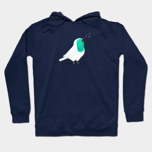 Bare throated Bellbird singing Hoodie